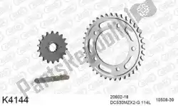 Here you can order the chain kit chain kit, steel from DC, with part number 39K4144:
