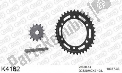 Here you can order the chain kit chain kit, steel from DC, with part number 39K4162: