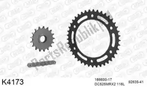 DC 39K4173 chain kit chainkit, steel 10.5 mm bolts - Bottom side