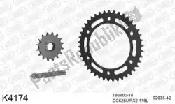 Here you can order the chain kit chainkit, steel 10. 5 mm bolts from DC, with part number 39K4174: