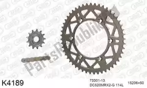 DC 39K4189 chain kit chain kit, aluminum - Bottom side