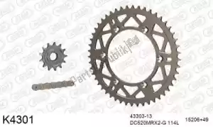 DC 39K4301 chain kit chain kit, aluminum - Bottom side