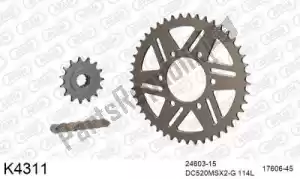 DC 39K4311 chain kit chain kit, aluminum - Bottom side
