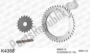 DC 39K4358 chain kit chain kit, steel - Bottom side