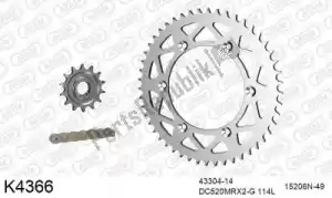 DC 39K4366 chain kit chain kit, aluminum - Bottom side