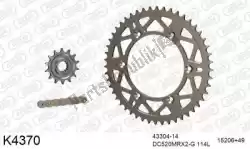 Here you can order the chain kit chain kit, aluminum from DC, with part number 39K4370:
