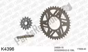 DC 39K4396 chain kit chain kit, aluminum - Bottom side