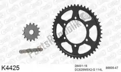 Here you can order the chain kit chain kit, steel from DC, with part number 39K4425: