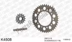 Here you can order the chain kit chain kit, alu 520 conv from DC, with part number 39K4508: