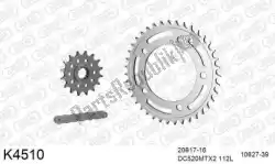 Here you can order the chain kit chain kit, steel from DC, with part number 39K4510: