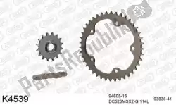 Here you can order the chain kit chain kit, aluminum from DC, with part number 39K4539: