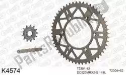 Here you can order the chain kit chain kit, aluminum from DC, with part number 39K4574: