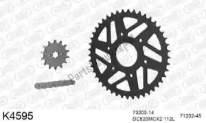 DC 39K4595 ketting kit chainkit, steel - Onderkant