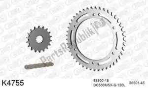 DC 39K4755 chain kit chain kit, steel - Bottom side