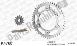 Here you can order the chain kit chain kit, steel from DC, with part number 39K4760: