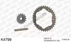 DC 39K4799 chain kit chain kit, aluminum - Bottom side