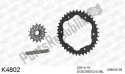 Qui puoi ordinare kit catena kit catena, acciaio 520 conv da DC , con numero parte 39K4802:
