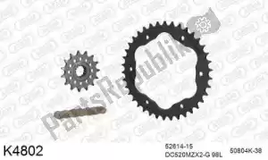 DC 39K4802 kit catena kit catena, acciaio 520 conv - Il fondo