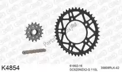 Here you can order the chain kit chain kit, steel 520 conv from DC, with part number 39K4854: