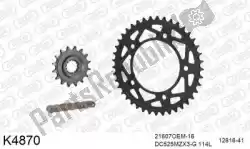 Here you can order the chain kit chain kit, steel from DC, with part number 39K4870: