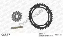 Aquí puede pedir kit de cadena kit de cadena, acero de DC , con el número de pieza 39K4877: