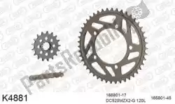 Here you can order the chain kit chain kit, alu 520 conv from DC, with part number 39K4881: