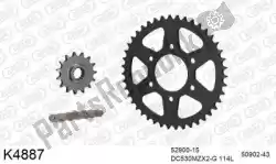 Here you can order the chain kit chain kit, steel from DC, with part number 39K4887: