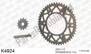 DC 39K4924 chain kit chain kit, aluminum - Bottom side