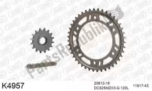 DC 39K4957 chain kit chain kit, aluminum - Bottom side