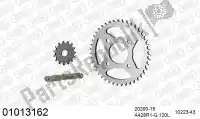 39001013162, Afam, Chain kit chain kit, steel    , New