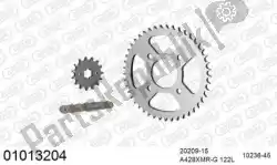 Here you can order the chain kit chain kit, steel from Afam, with part number 39001013204: