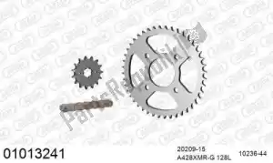 AFAM 39001013241 kit de cadena kit de cadena, acero - Lado inferior