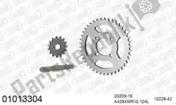 Here you can order the chain kit chain kit, steel from Afam, with part number 39001013304: