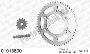 AFAM 39001013800 chain kit chain kit, steel - Bottom side