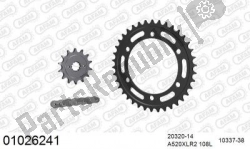 Here you can order the chain kit chain kit, steel from Afam, with part number 39001026241: