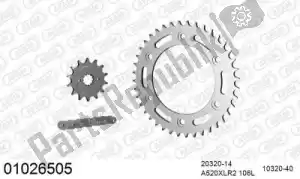 AFAM 39001026505 chain kit chain kit, steel - Bottom side