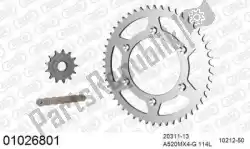 Here you can order the chain kit chain kit, steel from Afam, with part number 39001026801: