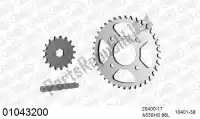 39001043200, Afam, Kit catena kit catena, acciaio    , Nuovo