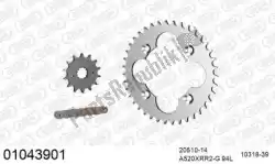 Here you can order the chain kit chain kit, steel from Afam, with part number 39001043901:
