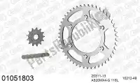 39001051803, Afam, Chain kit chain kit, steel    , New