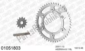 AFAM 39001051803 chain kit chain kit, steel - Bottom side
