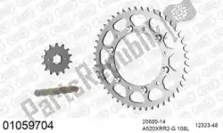 Qui puoi ordinare kit catena kit catena, acciaio da Afam , con numero parte 39001059704: