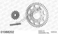 39001068202, Afam, Kit catena kit catena, acciaio    , Nuovo