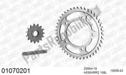 Here you can order the chain kit chain kit, steel from Afam, with part number 39001070201:
