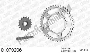 AFAM 39001070206 chain kit chain kit, steel - Bottom side