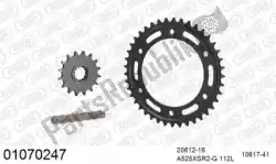Here you can order the chain kit chain kit, steel from Afam, with part number 39001070247: