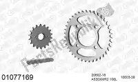 39001077169, Afam, Chain kit chain kit, steel    , New