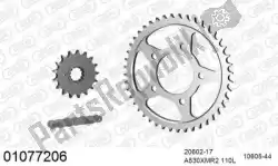 Here you can order the chain kit chain kit, steel from Afam, with part number 39001077206:
