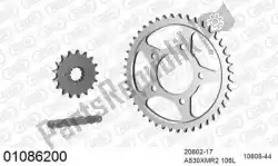 Here you can order the chain kit chain kit, steel from Afam, with part number 39001086200: