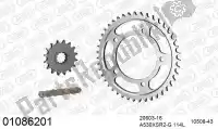 39001086201, Afam, Zestaw ?a?cucha zestaw ?a?cucha, stal    , Nowy